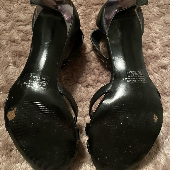 Black espadrilles! Size 7.5 - Picture 3 of 3